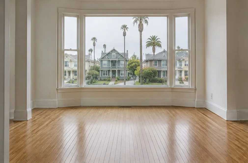 Illustration: a hardwood floor in a typical Historic Downtown and Heritage Square home