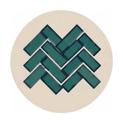 Schematic icon: Herringbone and Chevron Floors